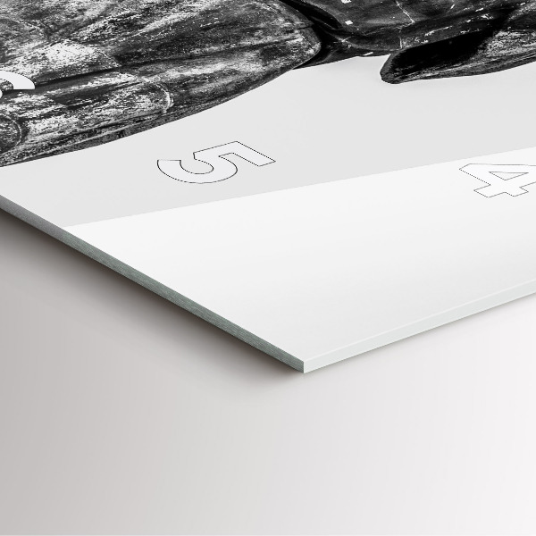 Zegar ścienny kwadratowy Statua Wolności w Budapeszcie