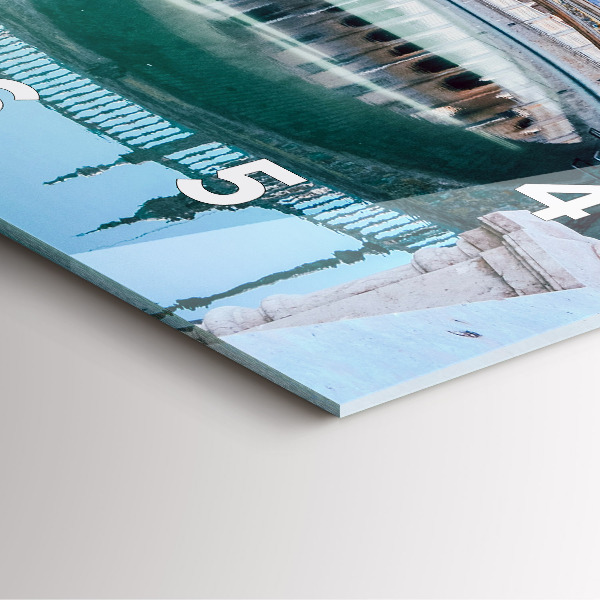 Zegar ścienny kwadratowy Plac Hiszpański w Sevilli