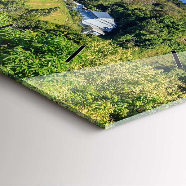 Kwadratowy zegar Park narodowy Chiang mai