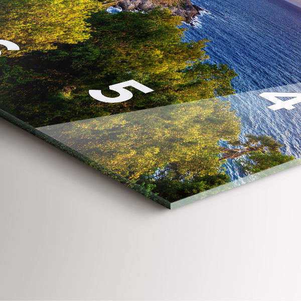 Kwadratowy zegar Phuket w Tajlandii