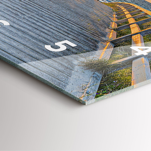 Kwadratowy zegar Wakacje na plaży