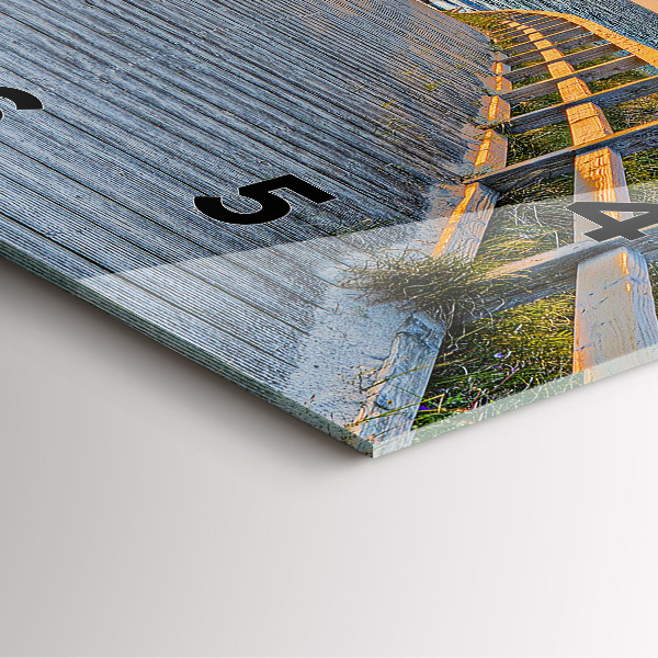 Kwadratowy zegar Wakacje na plaży