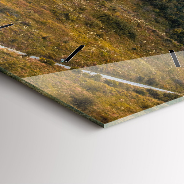 Kwadratowy zegar Zamek Spiski na Słowacji