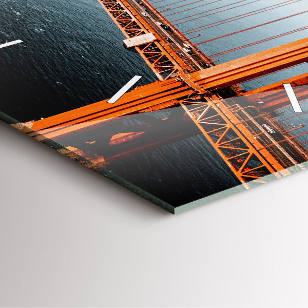 Kwadratowy zegar Most Golden Gate