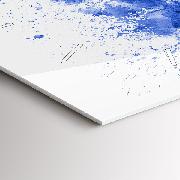 Zegar na ścianę kwadratowy San Antonio akwarele