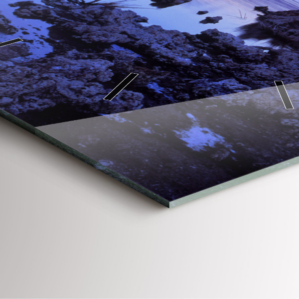 Kwadratowy zegar Jezioro Kalifornia