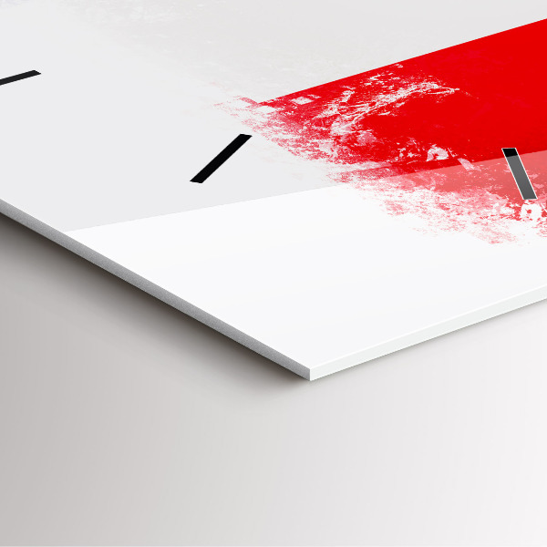 Kwadratowy zegar Flaga Francji