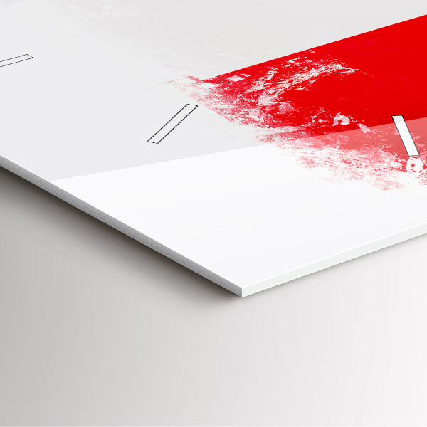 Kwadratowy zegar Flaga Francji