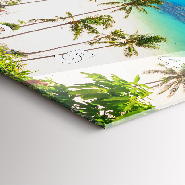 Kwadratowy zegar Park narodowy Tajlandia