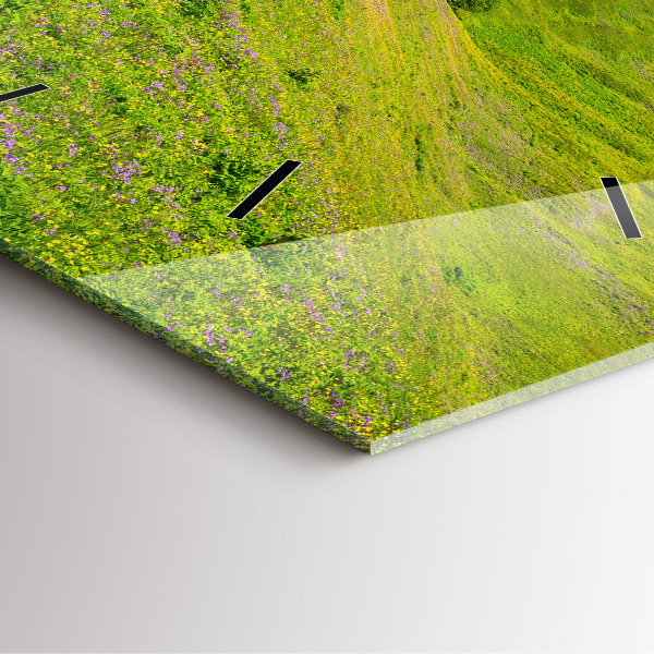 Zegar na ścianę kwadratowy Rezerwat Hornstrandir Islandia