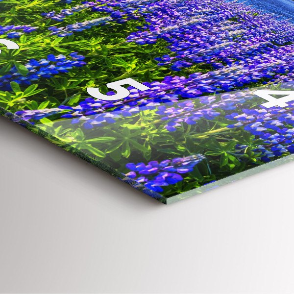 Kwadratowy zegar Widok na góry Islandia