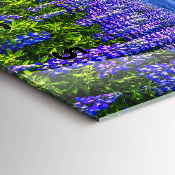 Kwadratowy zegar Widok na góry Islandia