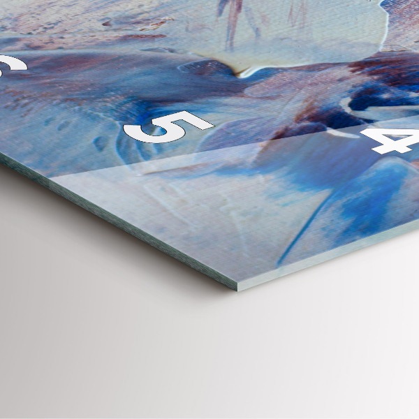 Kwadratowy zegar Abstrakcja tekstura farby