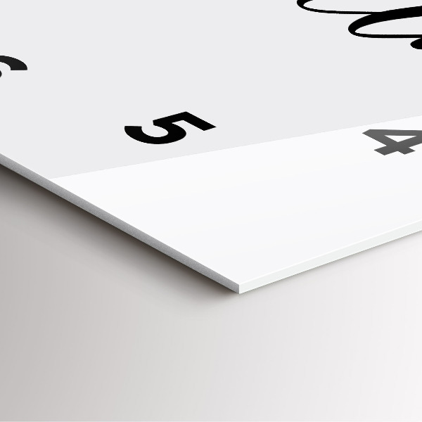 Zegar na ścianę kwadratowy Napis Adventure