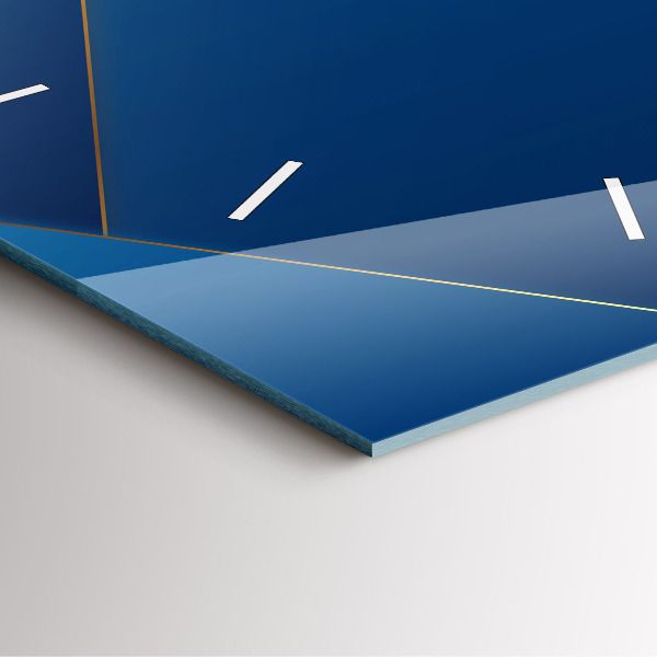 Zegar na ścianę kwadratowy Ozdobna abstrakcja