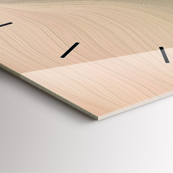 Zegar na ścianę kwadratowy Abstrakcja fal