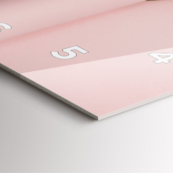 Zegar na ścianę kwadratowy Bukiet kwiatów tulipanów