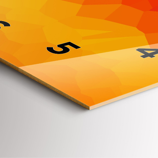 Zegar na ścianę kwadratowy Kolorowa abstrakcja