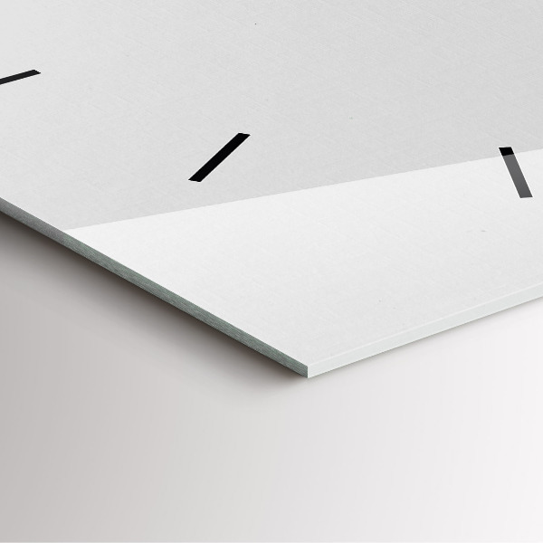 Zegar na ścianę kwadratowy Gwiazdy na jasnym tle