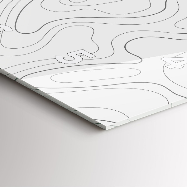 Zegar na ścianę kwadratowy Plamy abstrakcja