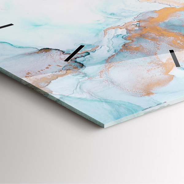 Zegar na ścianę kwadratowy Abstrakcyjny obraz