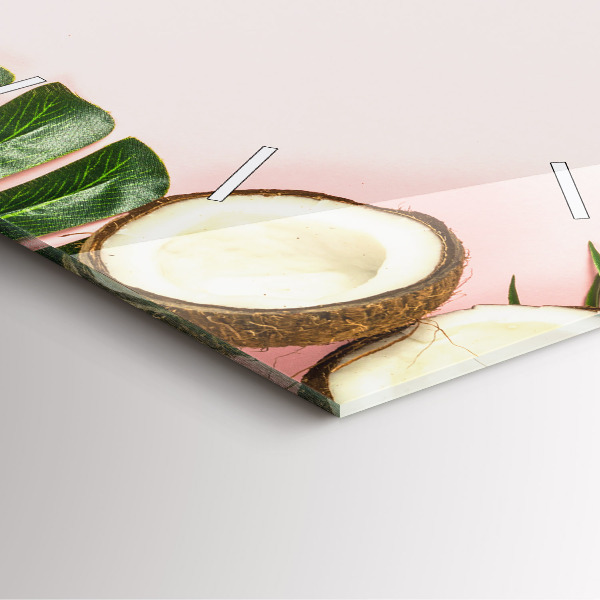 Zegar na ścianę kwadratowy Letni nastrój