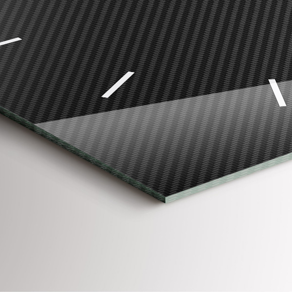 Kwadratowy zegar Ciemna abstrakcja