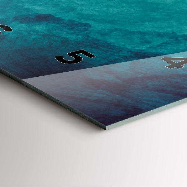 Kwadratowy zegar Abstrakcja głębia