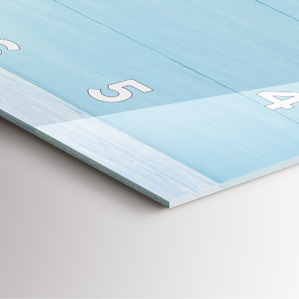 Kwadratowy zegar Tablica dla dzieci