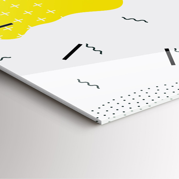 Kwadratowy zegar Abstrakcja POP