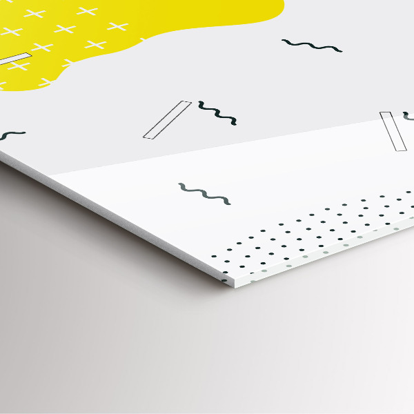 Kwadratowy zegar Abstrakcja POP