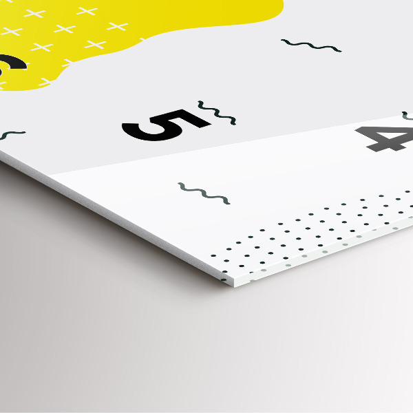 Kwadratowy zegar Abstrakcja POP