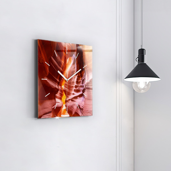 Kwadratowy zegar Piaskowy kanion