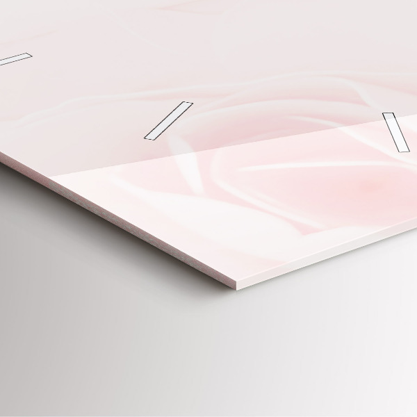 Kwadratowy zegar Kwitnące róże