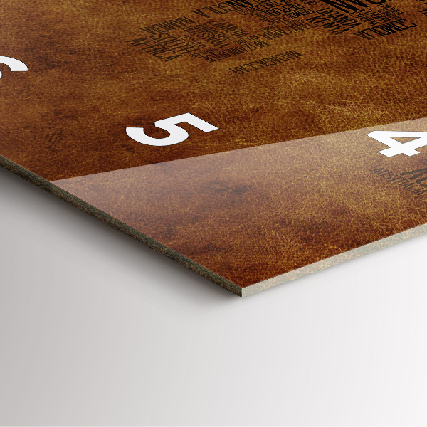 Kwadratowy zegar Mapa i nazwy krajów