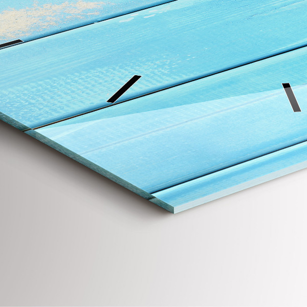 Kwadratowy zegar Akcesoria plażowe i deski