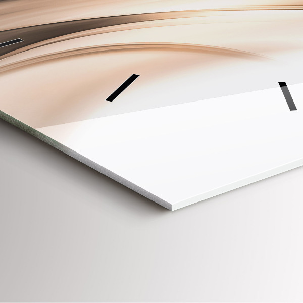 Kwadratowy zegar Abstrakcja linia