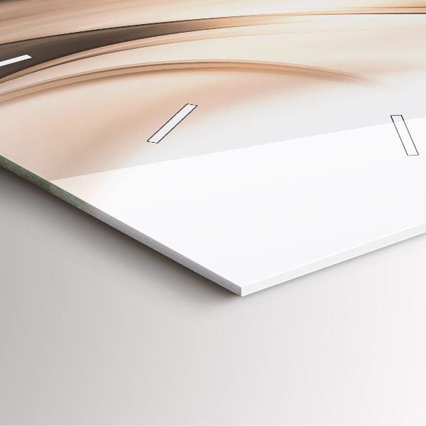 Kwadratowy zegar Abstrakcja linia