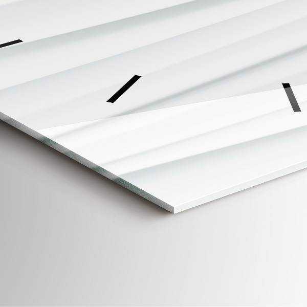 Kwadratowy zegar Fale tekstura