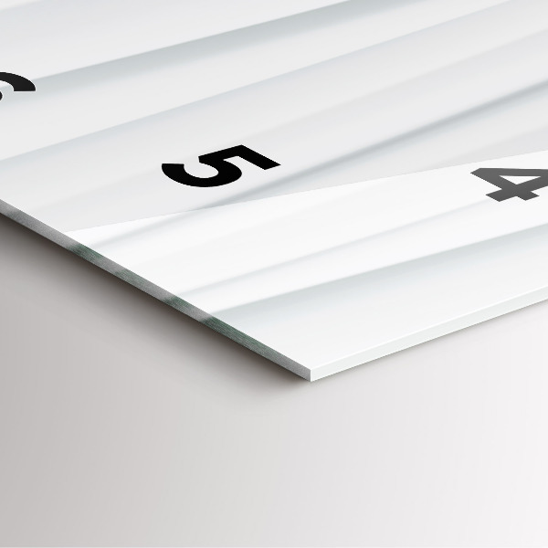 Kwadratowy zegar Fale tekstura