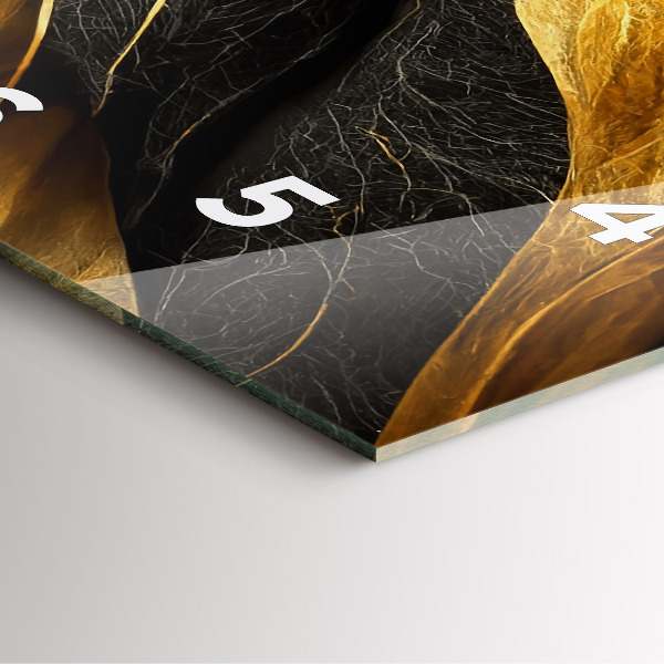 Zegar na ścianę kwadratowy Elegancka abstrakcja