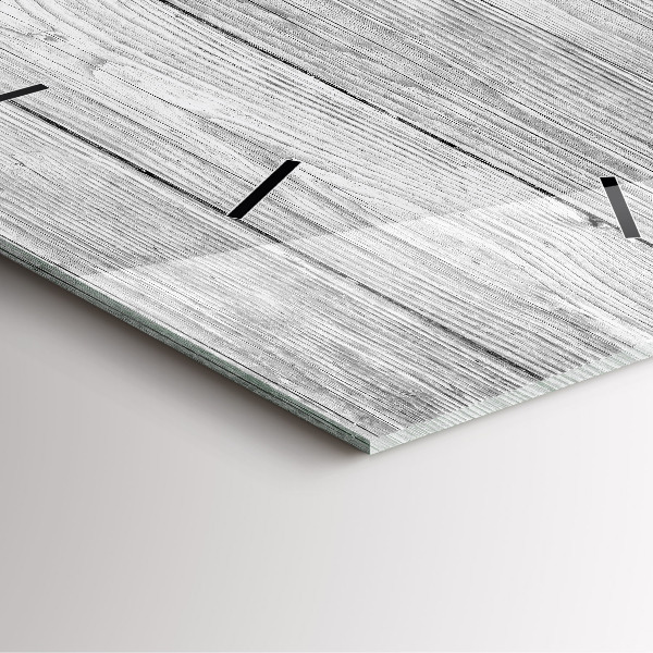 Kwadratowy zegar Panele drewniane