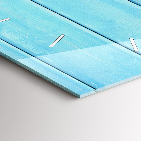 Kwadratowy zegar Akcesoria plażowe i deski