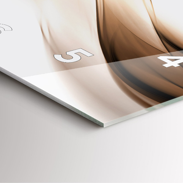 Kwadratowy zegar Abstrakcja linia