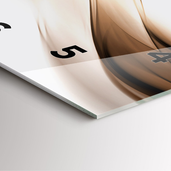 Kwadratowy zegar Abstrakcja linia