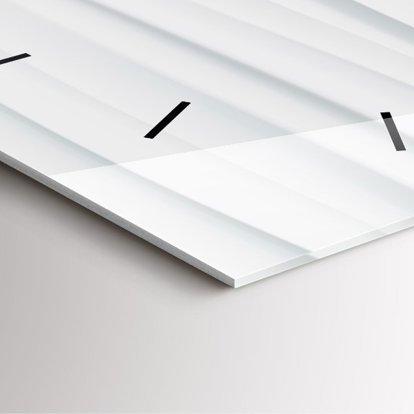 Kwadratowy zegar Fale tekstura