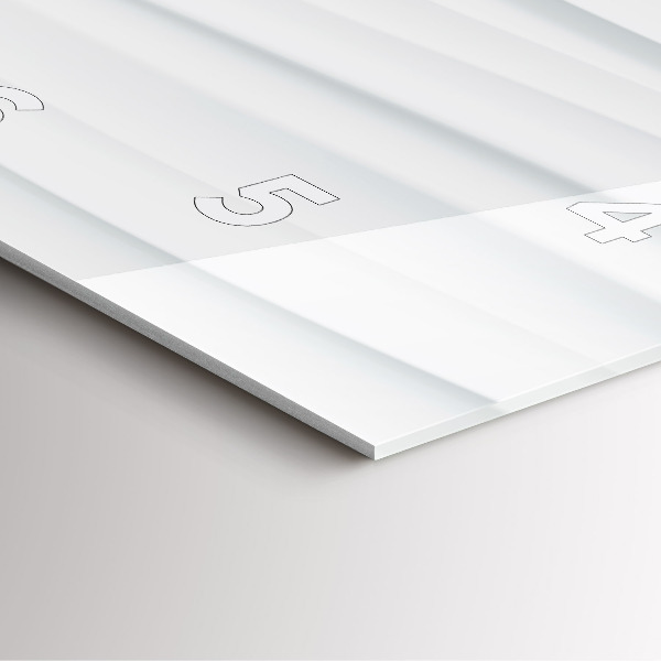 Kwadratowy zegar Fale tekstura