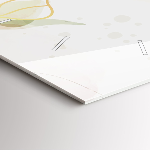 Zegar na ścianę kwadratowy Pastelowa abstrakcja