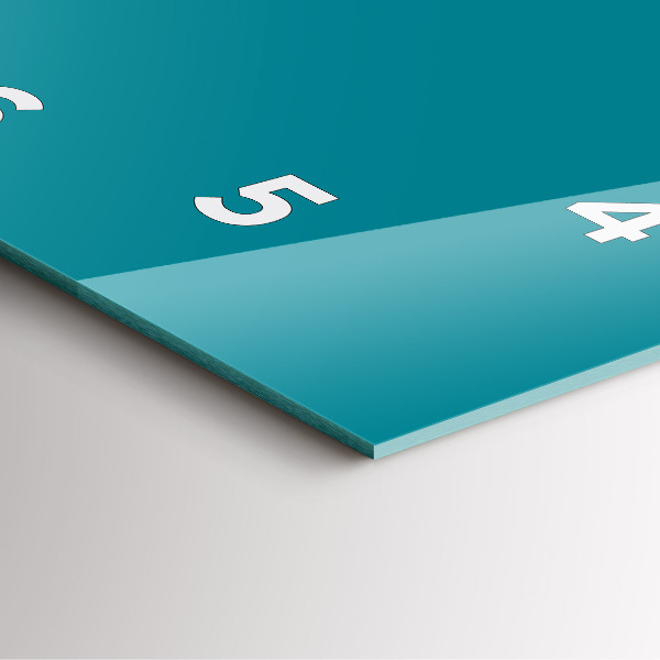 Zegar ścienny kwadratowy Morski