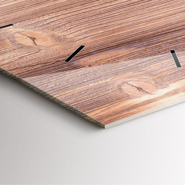 Kwadratowy zegar Papryczki